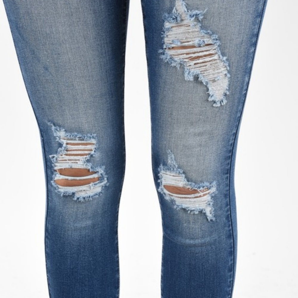 Last One Size 31 Kan Can Distress Skinny Jeans! - Picture 4 of 4